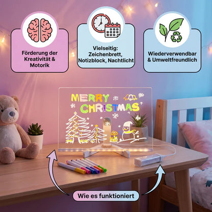 Leuchtendes LED Zeichenbrett